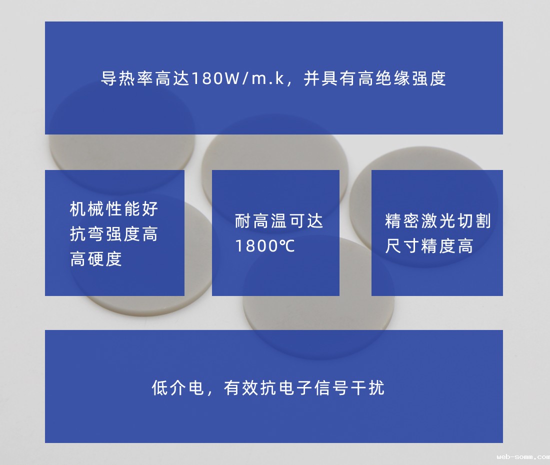 导热陶瓷片性能特点